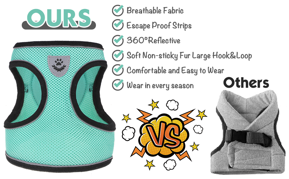 Pet Supplies SCENEREAL Cat Harness and Leash Set Escape Proof