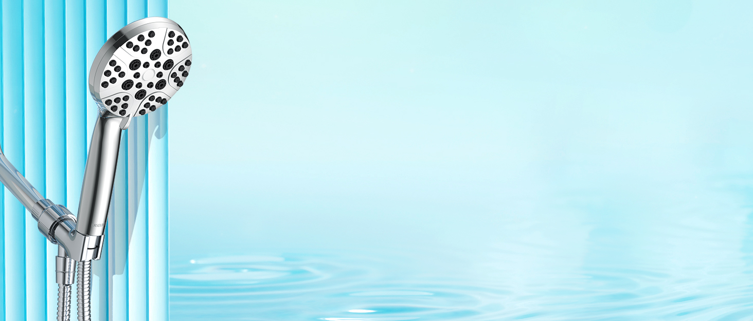 FASDUNT RV Shower Head with Hose, High Pressure 7 Mode Shower Head with