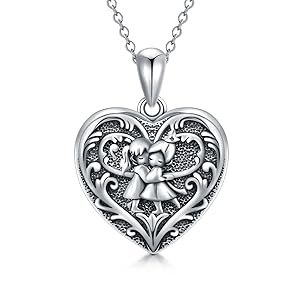 Amazon.com: SOULMEET Heart Shaped Friendship Sisters Locket