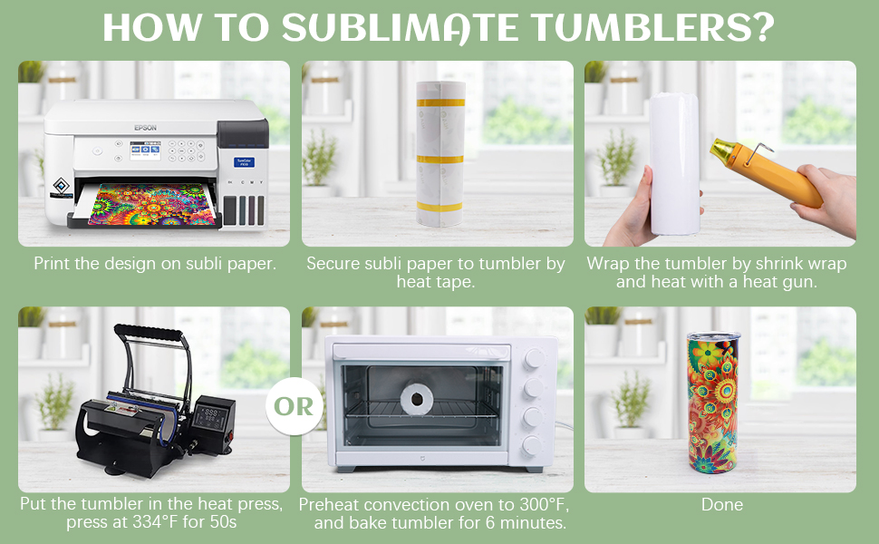 SUBLIMATION TUMBLERS