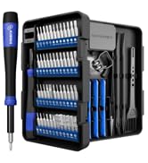 STREBITO Small Precision Screwdriver Set 64-piece with Torx, Triwing, Pentalobe, Electronics Repa...