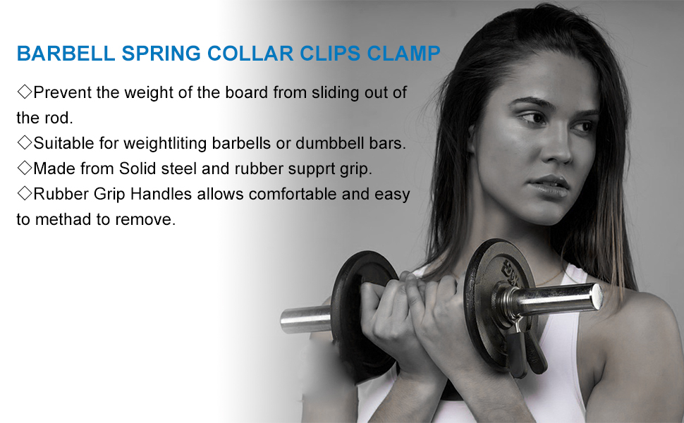 Feder-Feststeller Hantelverschlüsse