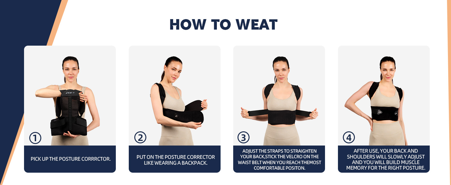 BACK BRACE FOR WOMEN