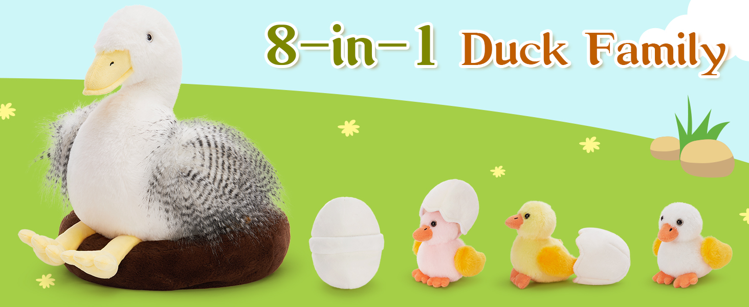 Duck Plush Set