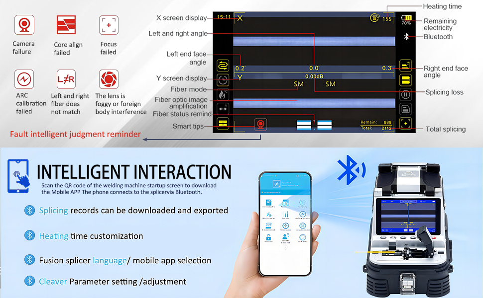 AI-20 Fiber fusion splicer