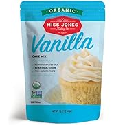 Miss Jones Baking Organic Yellow Cake and Cupcake Mix, Non-GMO, Vegan-Friendly, Moist and Fluffy:...
