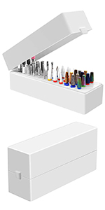 48-holes nail drill bits holder