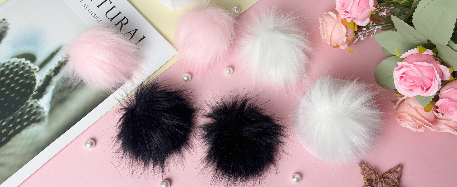 fluffy pom pom shoe charms