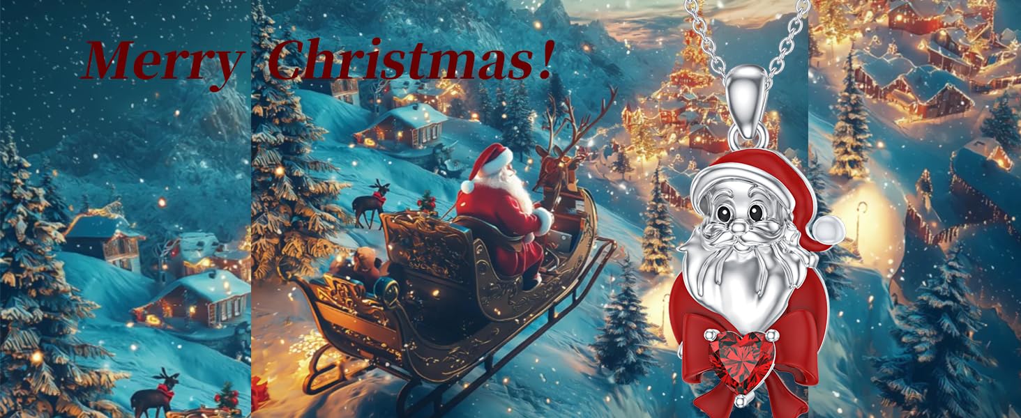 Santa Claus Necklace 