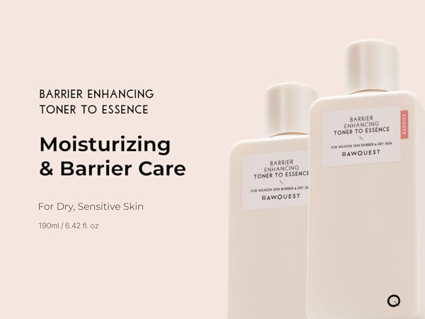 RAWQUEST バリア トナー ツーエッセンス 200ml RAWQUEST Barrier Enhancing Toner To Essence 200mL | OLIVE