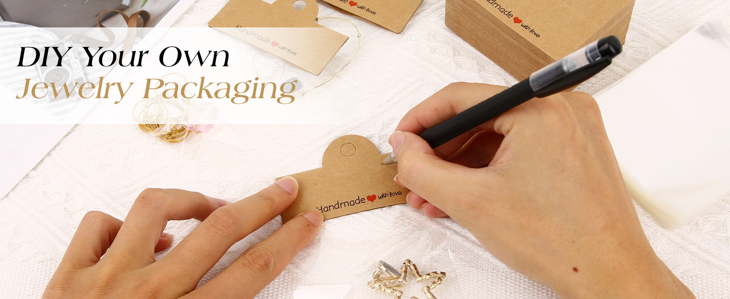 200 Pcs Bracelet Packaging Bags