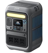 Anker SOLIX C300 Portable Power Station, 288Wh LiFePO4