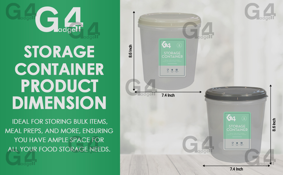 Best House Bucket with Lid 5 Litres