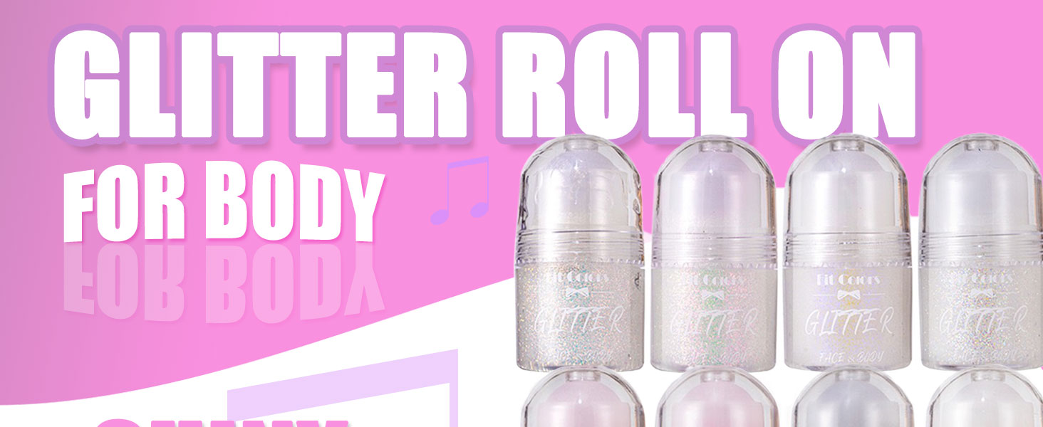 商品图片 Body Glitter Roll on Festival Glitter Gel