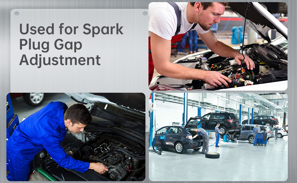 Universal Spark Plug Gap Tool, Spark Plug Tester with