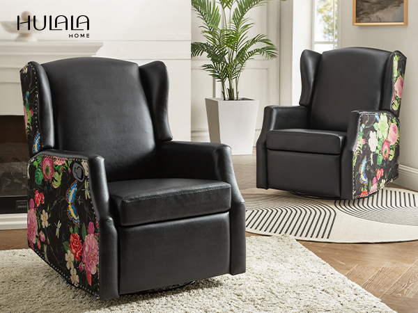 Amazon.com: HULALA HOME Swivel Rocker Recliner, Manual