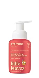 ATTITUDE LITTLE LEAVES EWG VERIFIED PRODUCTS FOR KIDS VEGAN CLEAN