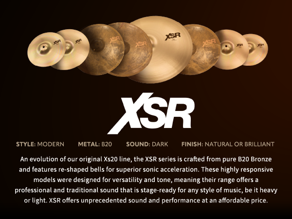 Amazon.com: SABIAN XSR Sizzler Stack : Musical Instruments