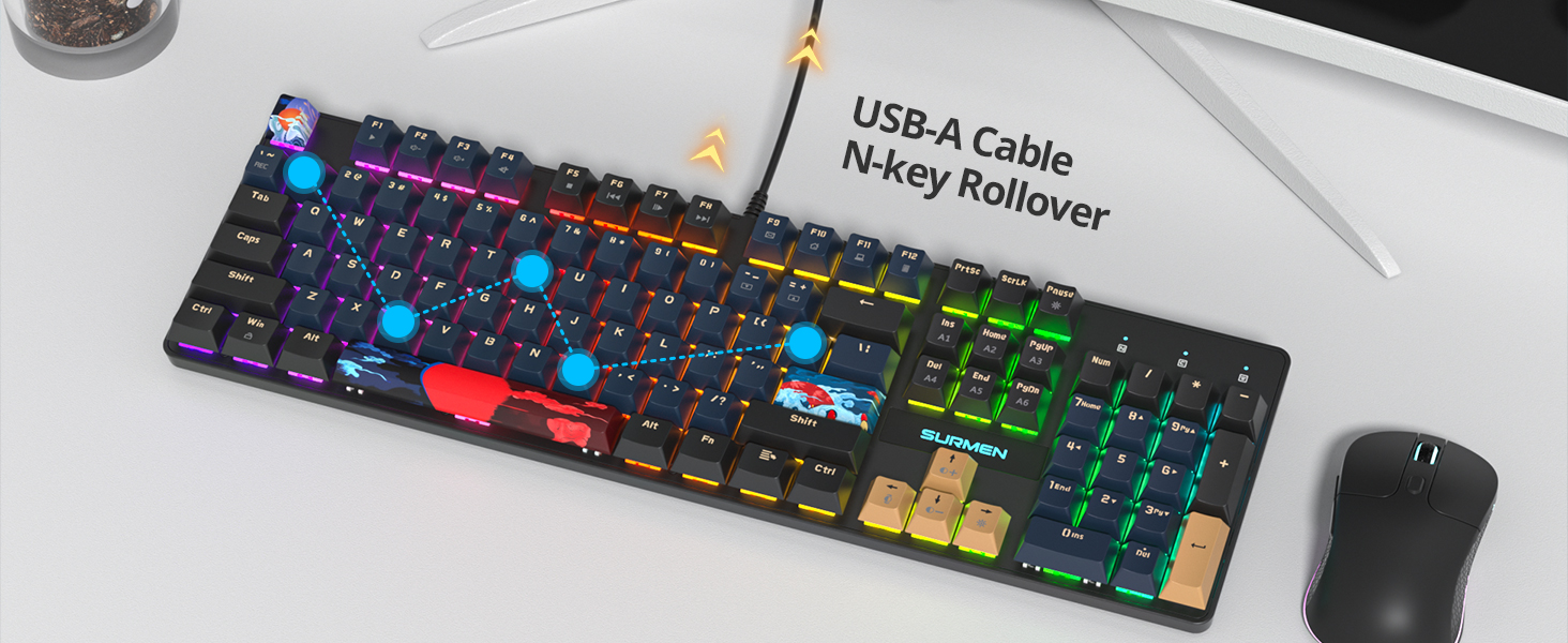 full size mechanical keyboard