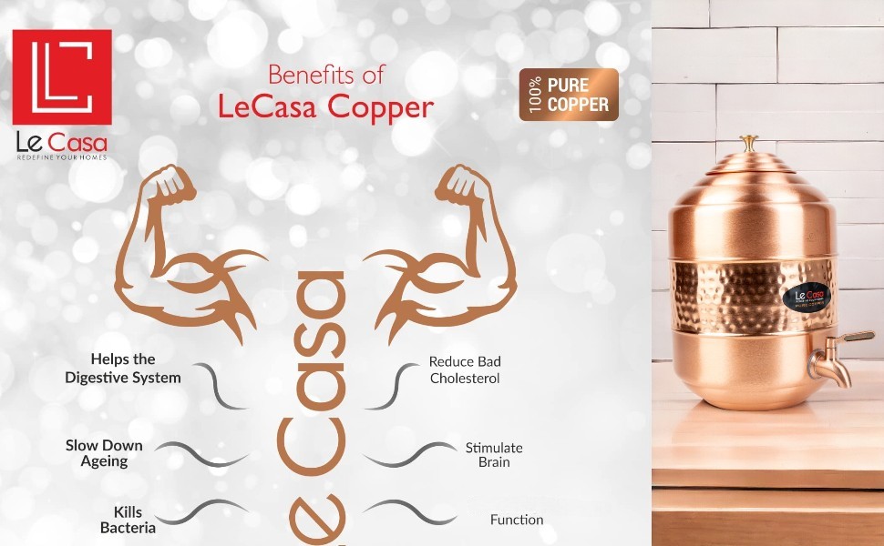 Copper Water Dispenser 8 Litre