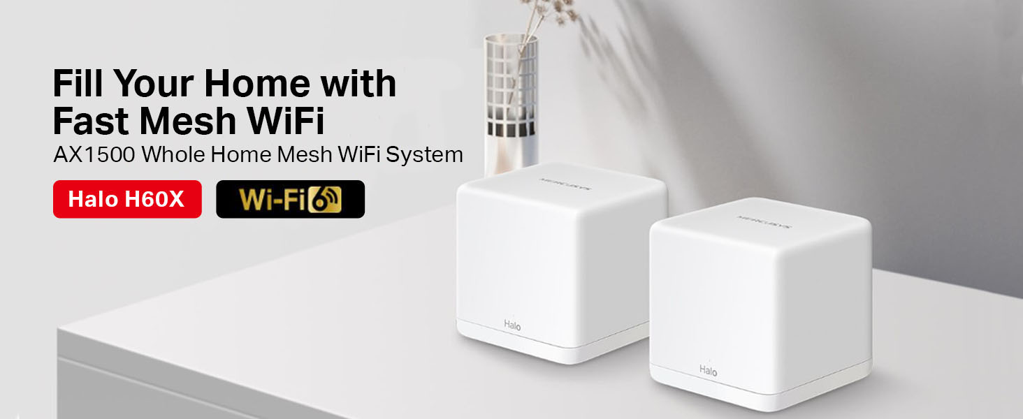 Mercusys AX1500 Whole Home Mesh WiFi 6 System - Halo H60X e6edb791 d292 4162 ba9c b840f80ad3bd.  CR0,0,1464,600 PT0 SX1464 V1    - Mercusys AX1500 Whole Home Mesh WiFi 6 System - Halo H60X