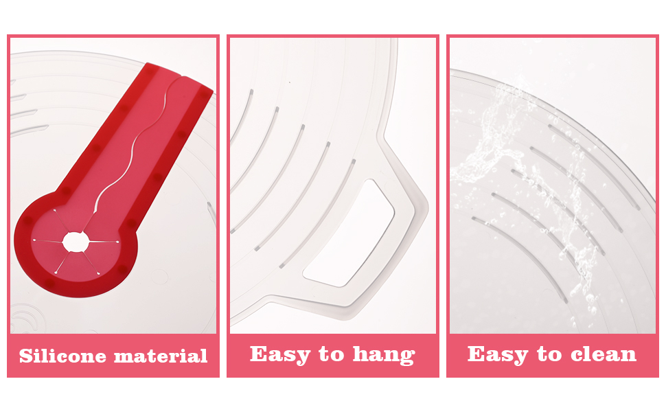 HUAKENER Splatter Guard for Mixer, Mixing Bowl Splatter