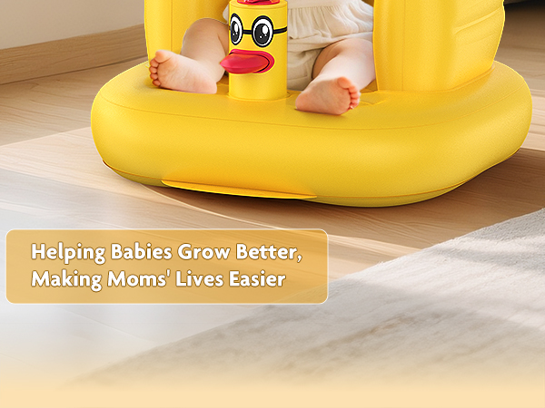 Amazon.com : Mink Inflatable Baby Seat for Babies 3+ Months