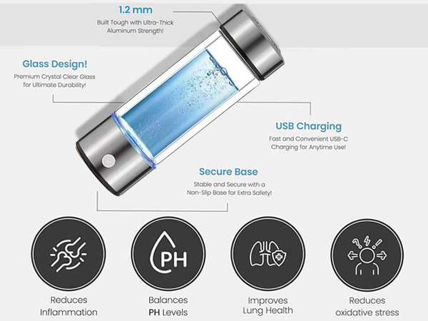 hydrogen water bottle