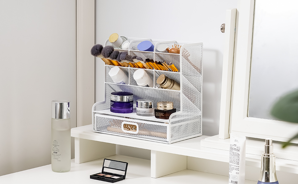 mesh desk organiser