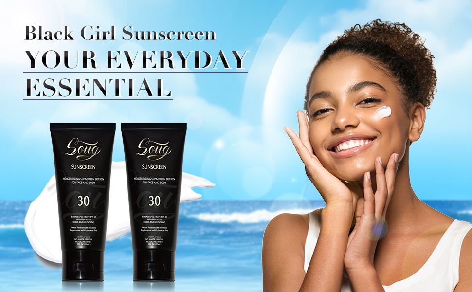 Sunscreen Black Girl