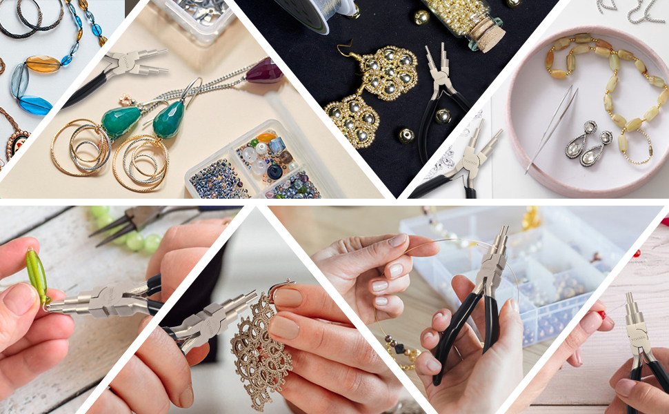 the micro wire looping pliers,1 step looper pliers for jewelry making jewelry