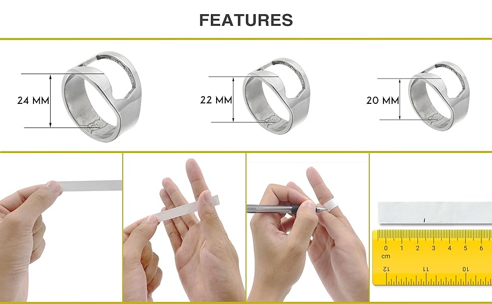 CZ Store Mini Bottle Opener Ring Lifetime Guaranteed