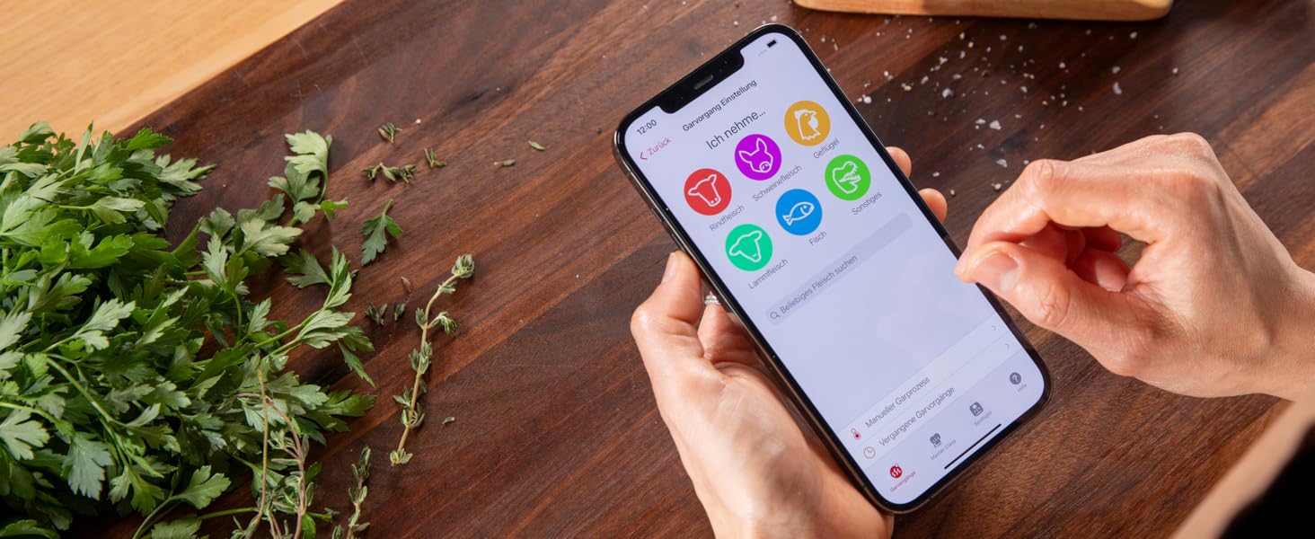 Amazon.de MEATER SE [NEU] Das Kabellose, Smarte Fleischthermometer mit Bluetooth Hohe
