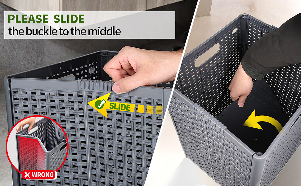 Laundry Basket, Hampers for Laundry, Folding Laundry