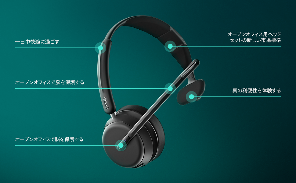 Amazon.co.jp: EPOS IMPACT 1030T オフィスヘッドセット