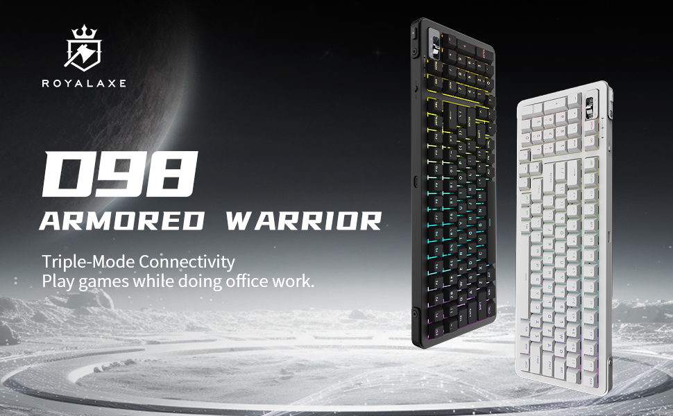 ROYALAXE D98 Wireless Mechanical Keyboard