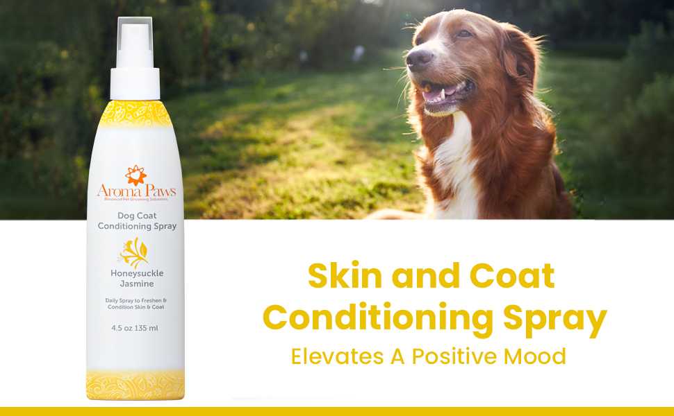 Aroma Paws Dog Coat Conditioning Spray PetFriendly