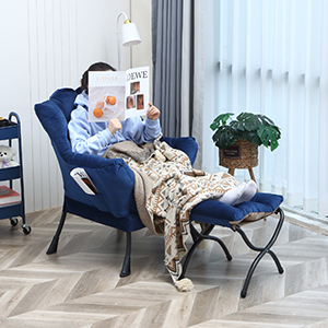 Navyblue Armchair Set