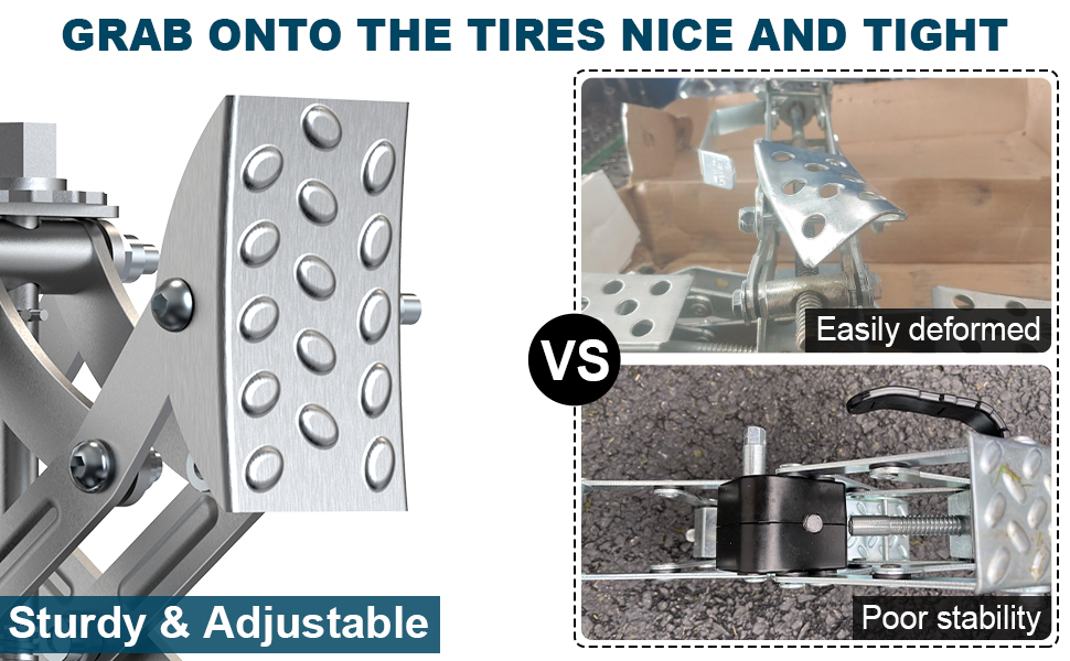 2pcs camper wheel chock stabilizer for rv