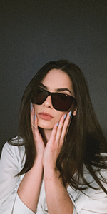 Übergroße Sonnenbrille für Damen