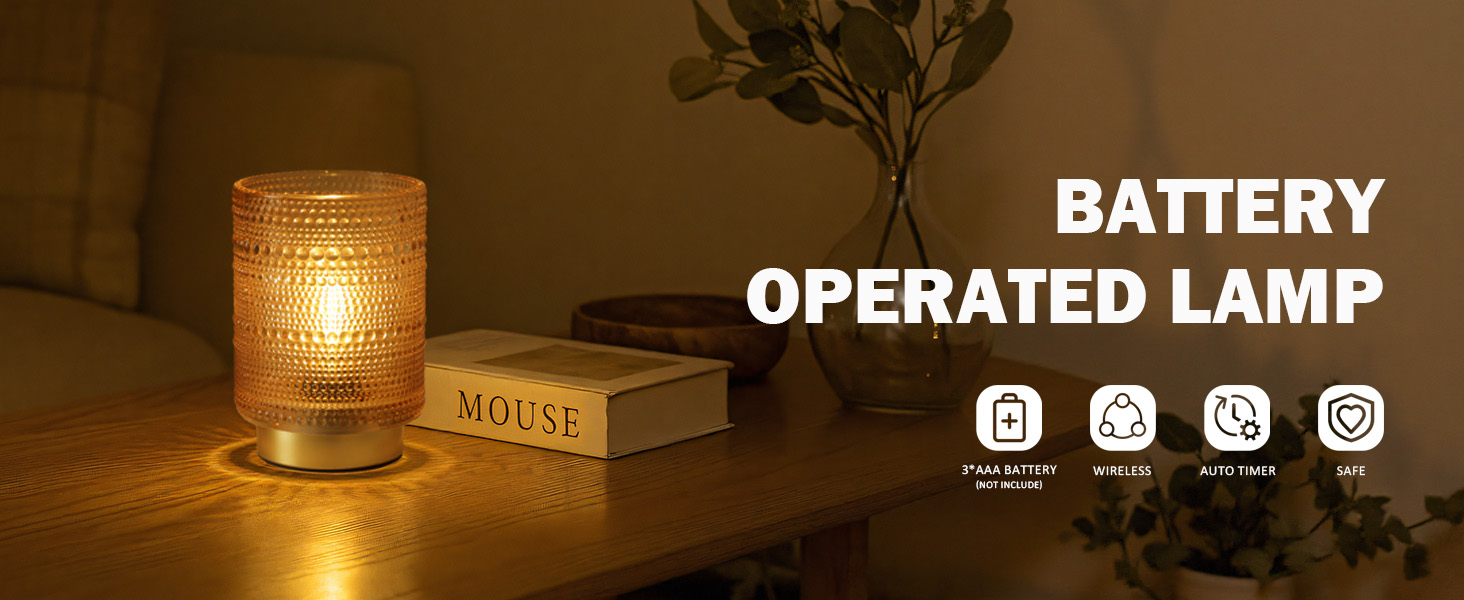 battery operated lamp