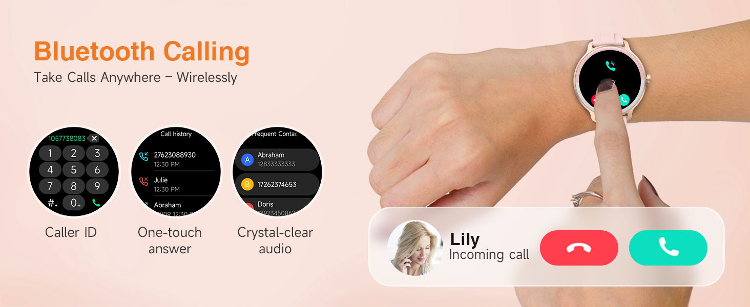 smart watch with bluetooth calling
