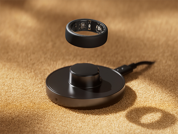 Oura Gen3 Heritage Smart Ring - Rozmiar 13, Stealth