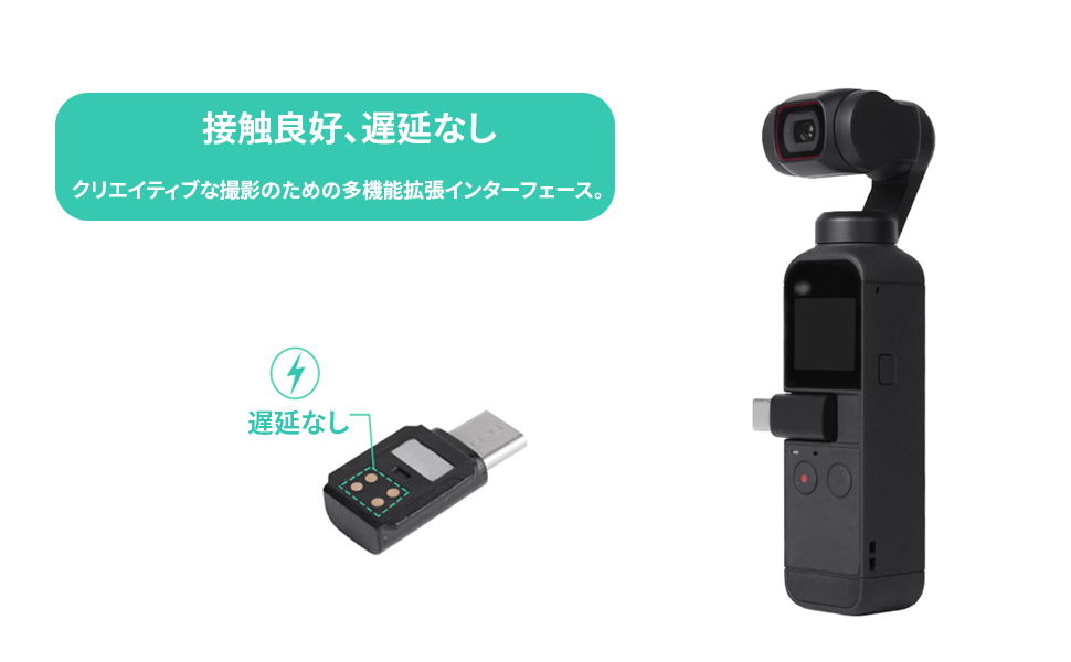 Amazon | Pocket 2用USB Cスマートフォンアダプター、Osmo