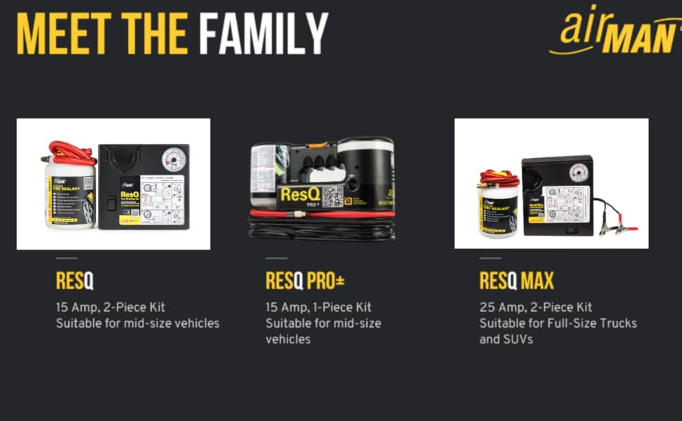 Tire Repair Kit Lineup Airman