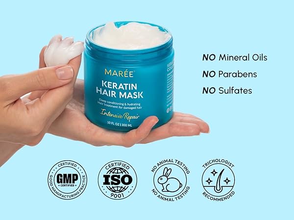 bleached hair repair treatment, hydration hair mask, hair moisture mask