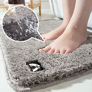 Bath rugs-Extra Absorbent