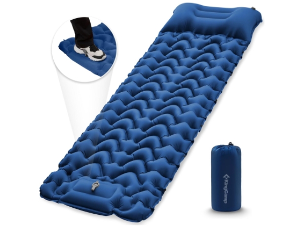 Amazon.co.jp: KingCamp エア ベッドフレーム シングル 足踏み式