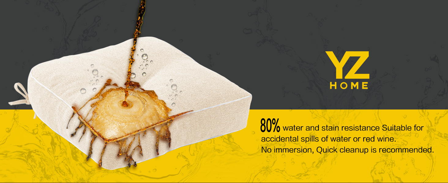  water and stain resistance