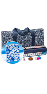 American Mahjong Set, “Chinoise II” with Soft Case